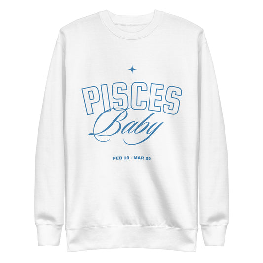 Pisces Baby Crewneck